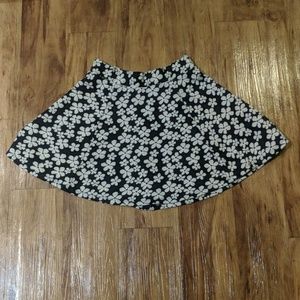 Floral print skirt
